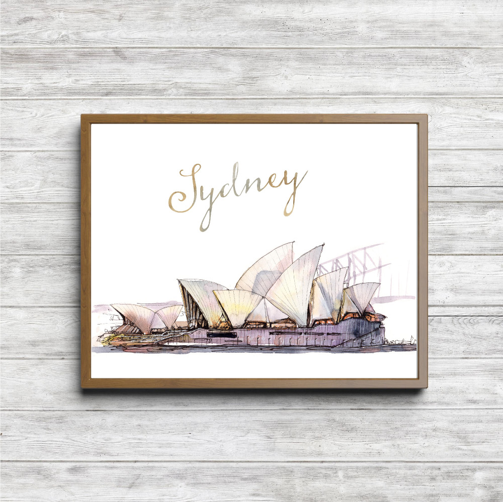 Sydney Opera House Printable