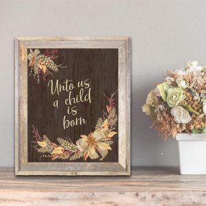 A Child Is Born - Rustic