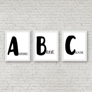 ABC Kids Room Printable Set