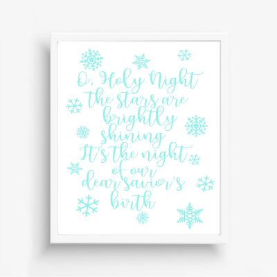 Night Of Our Savior's Birth Printable