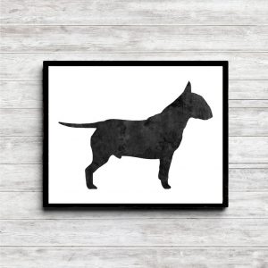Boston Terrier Silhouette Printable