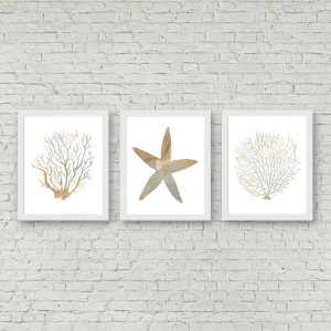 Beige Watercolor Nautical Printables