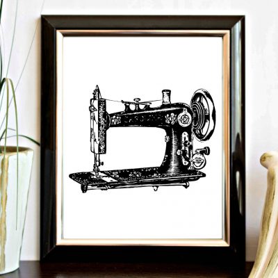 Old School Sewing Machine