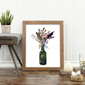 Feathery Bouquet Printable Room Decor
