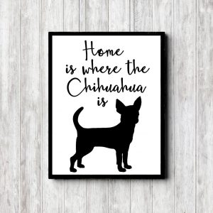 Chihuahua Love Printable Poster