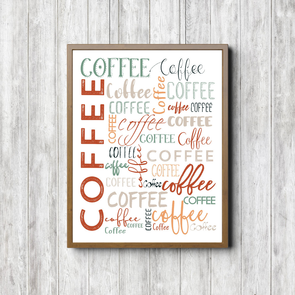 Rustic Collage Printable Art