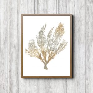 Seaweed Beige Watercolor Printable
