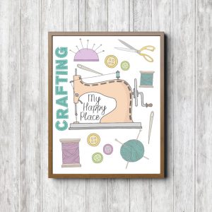 Crafting Happy Place Printable