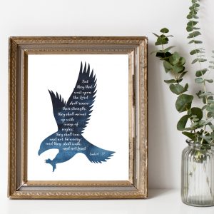 Isaiah 40:31 King James Version Printable