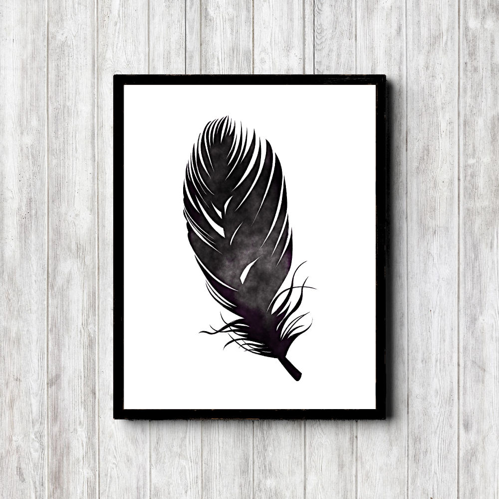 Simple Office Feather Printable