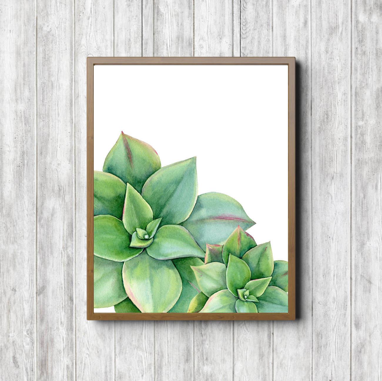 Gift For Horticulturist Succulents Printable