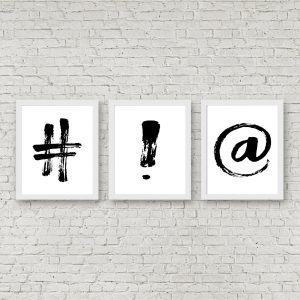Black Khoki Punctuation Printables