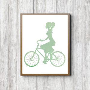 Mint Bike Ride Printable