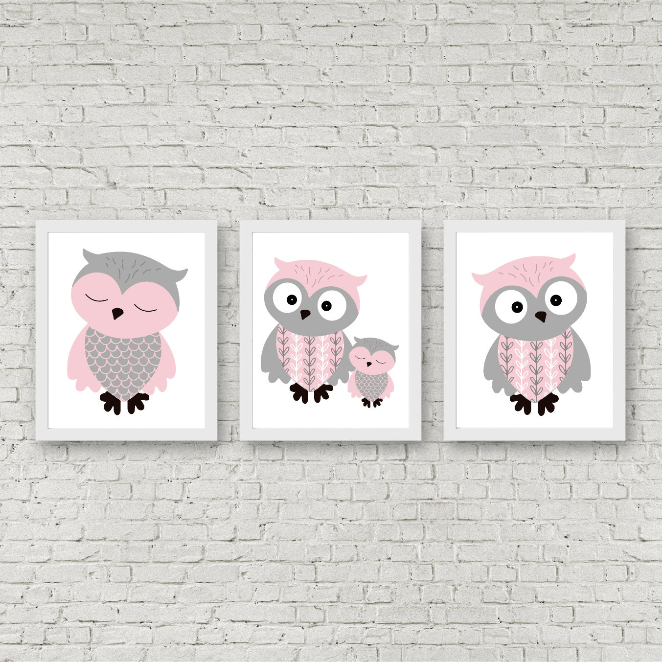 Baby Woodland Animals Yellow Printables