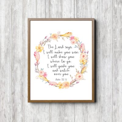 Jeremiah 29:11 Pretty Flowers Scripture