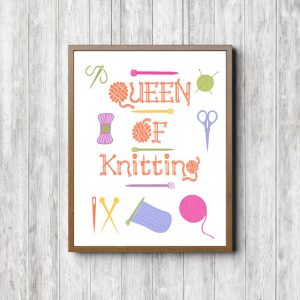 Knitting My Happy Place Picture