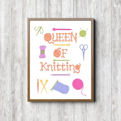 Knitting My Happy Place Picture