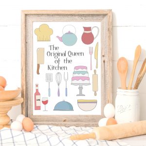 The Original Kitchen Queen Printable