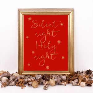 Silent Night Holy Night Poster