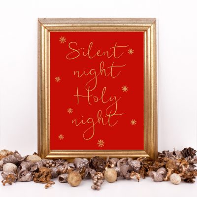 Silent Night Holy Night Poster