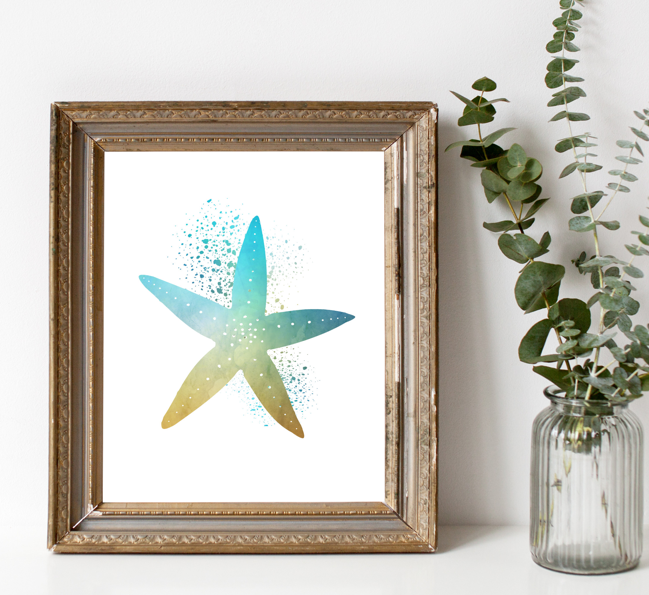 StarfishTurquoiseYell