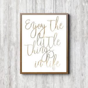The Little Things Printable