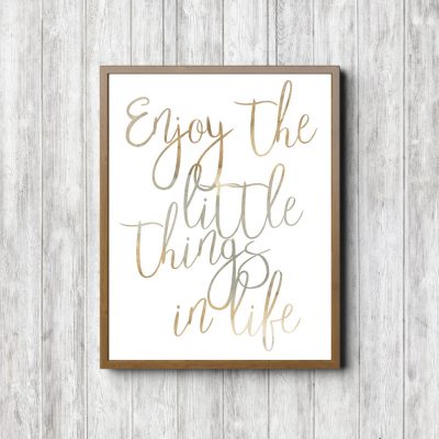 The Little Things Printable