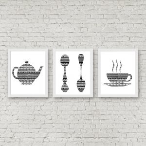 Minimalist Kitchen Art Printable Set