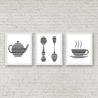 Minimalist Kitchen Art Printable Set