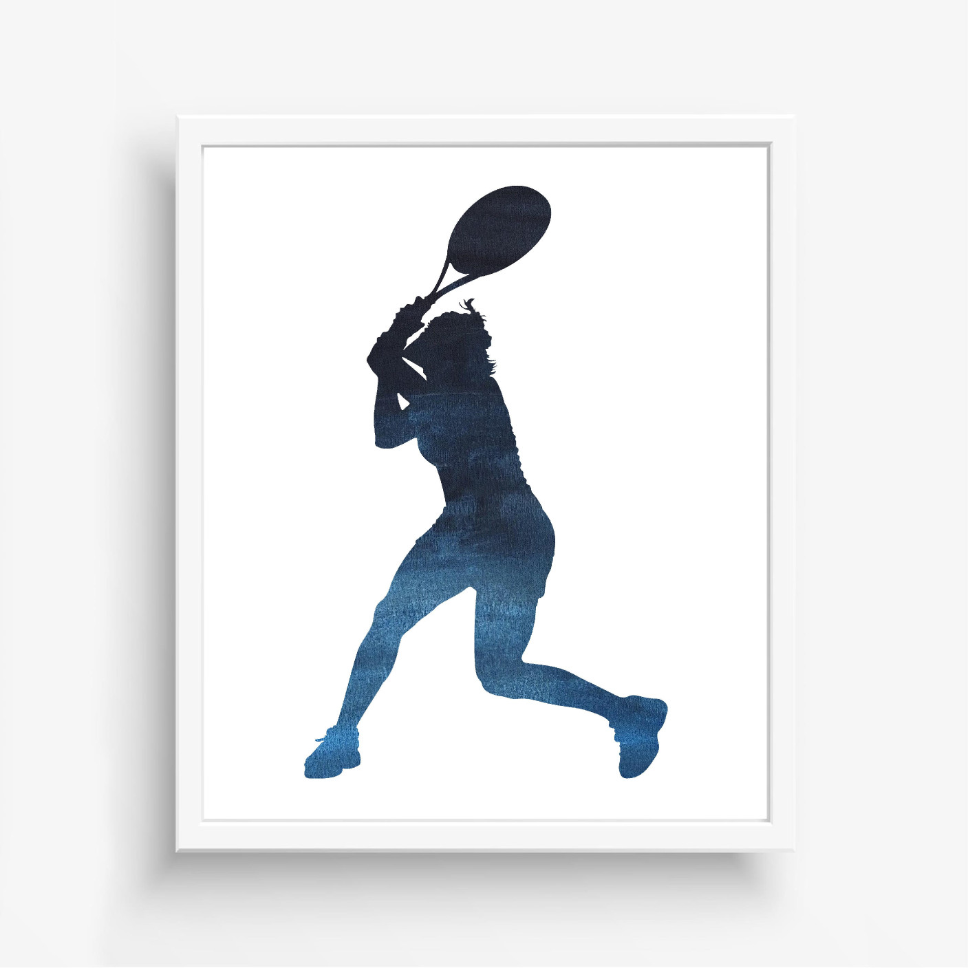 Woman Tennis Player Printable