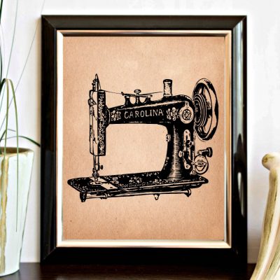 Vintage Carolina Sewing Machine