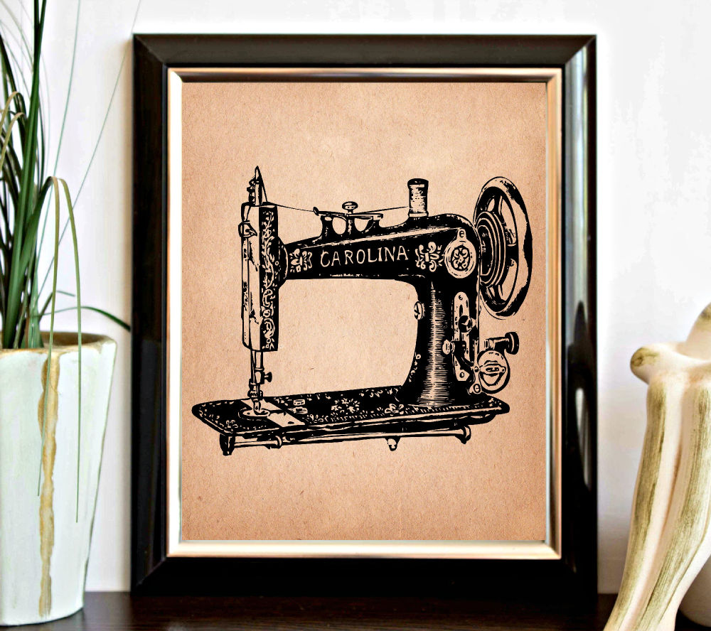 Vintage Carolina Sewing Machine