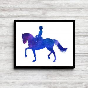 Dressage Printable Wall Art