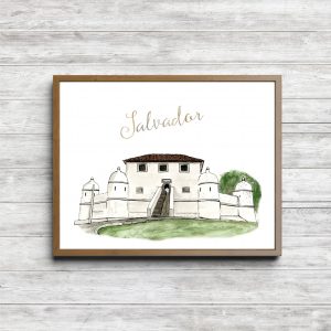 Montserrat Fort, Salvador Printable