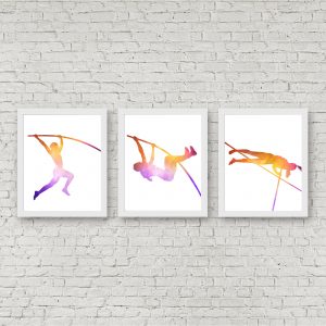 Womens Pole Vault Athletics Printables