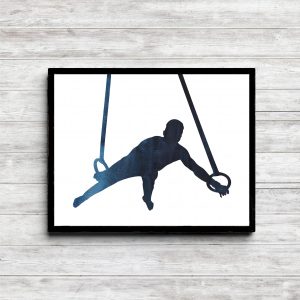 Printable Mens Gymnastics Poster