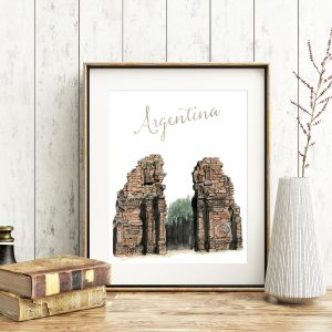 San Ignacio Miní Landmark in Argentina
