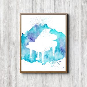 Pianist Boy Dorm Decor Gift
