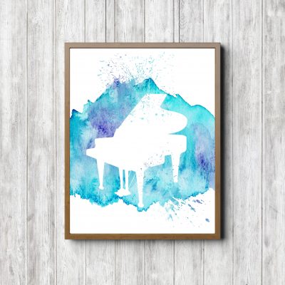 Pianist Boy Dorm Decor Gift