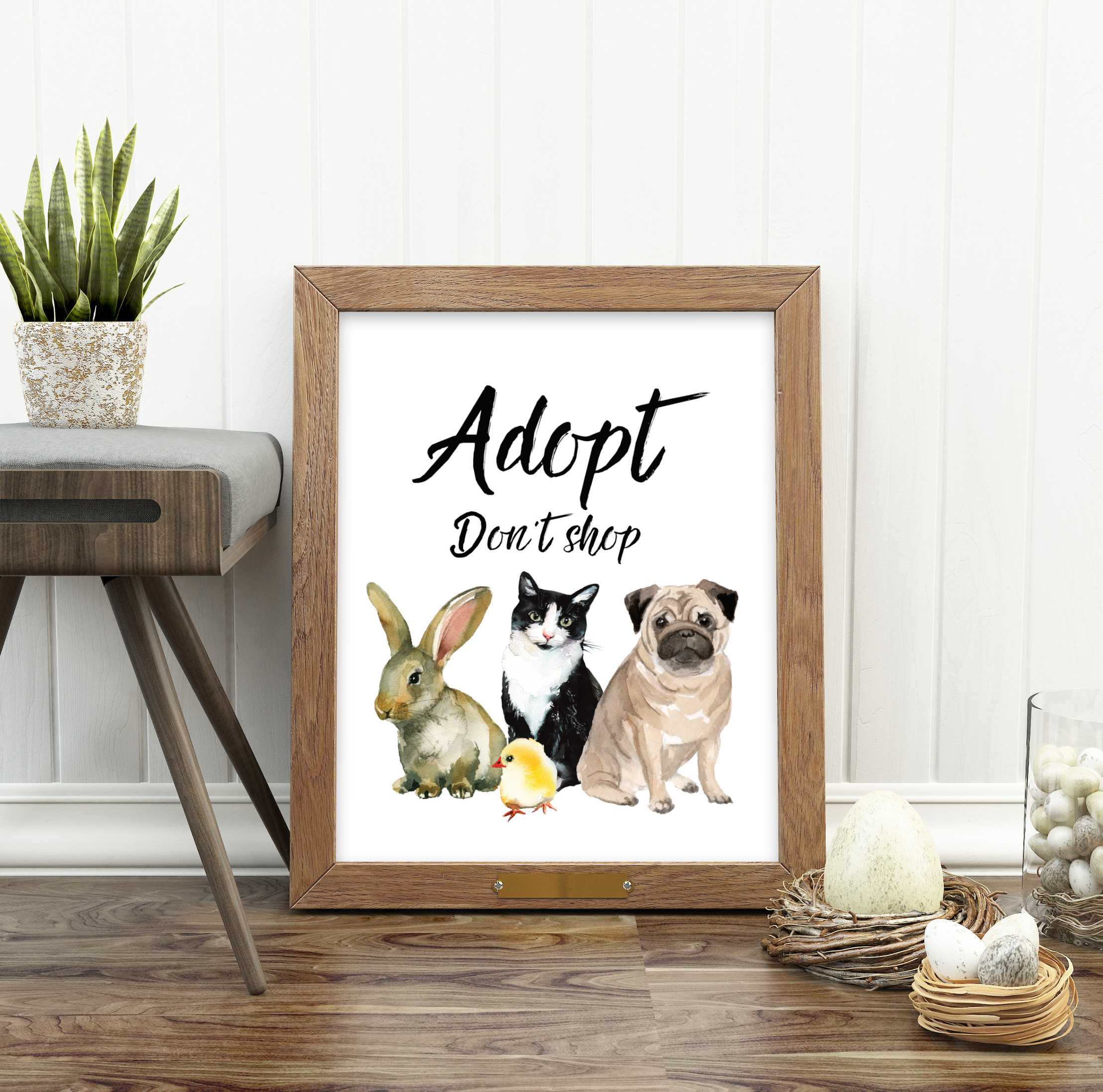 Adopt Don’t Shop Printable